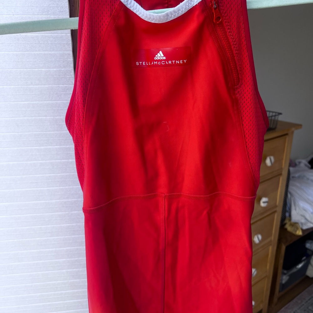 Adidas by Stella McCartney Red Performance Tank